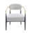 Terrell Fabric Upholstered Accent Armchair-106754729-106754728