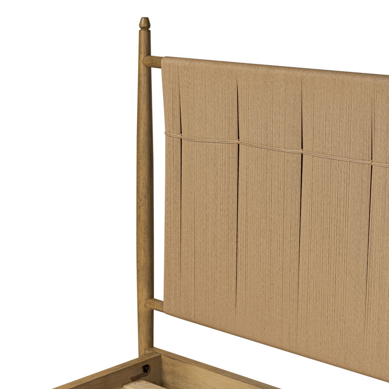 Richard Bed, Burnished Parawood, Queen