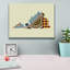 «Virginia State Map» par Lanre Adefioye, art mural sur toile-788744871