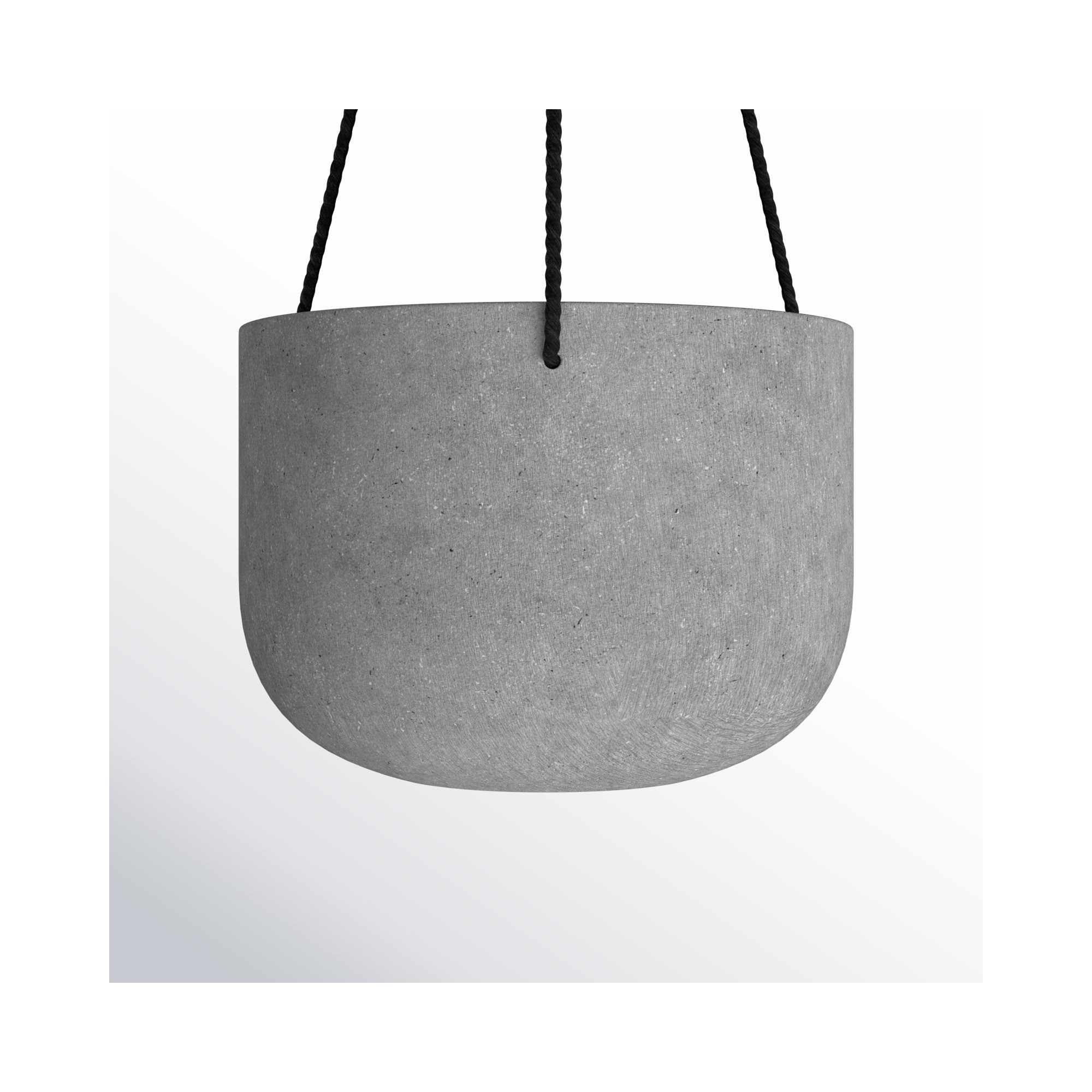 McGrath Hanging Planter, Light Gray