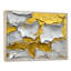 Jaune et gris abstrait Grove Harmony II - Art abstrait de suprématisme-168419256-168419261-168419260