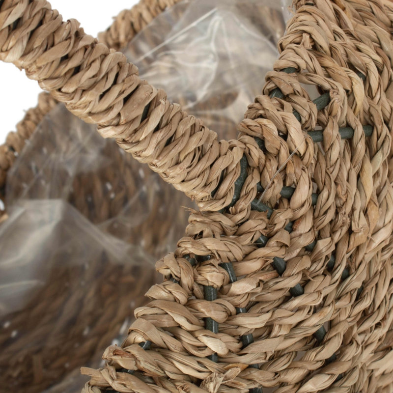 Wicker Laundry Basket with Handles