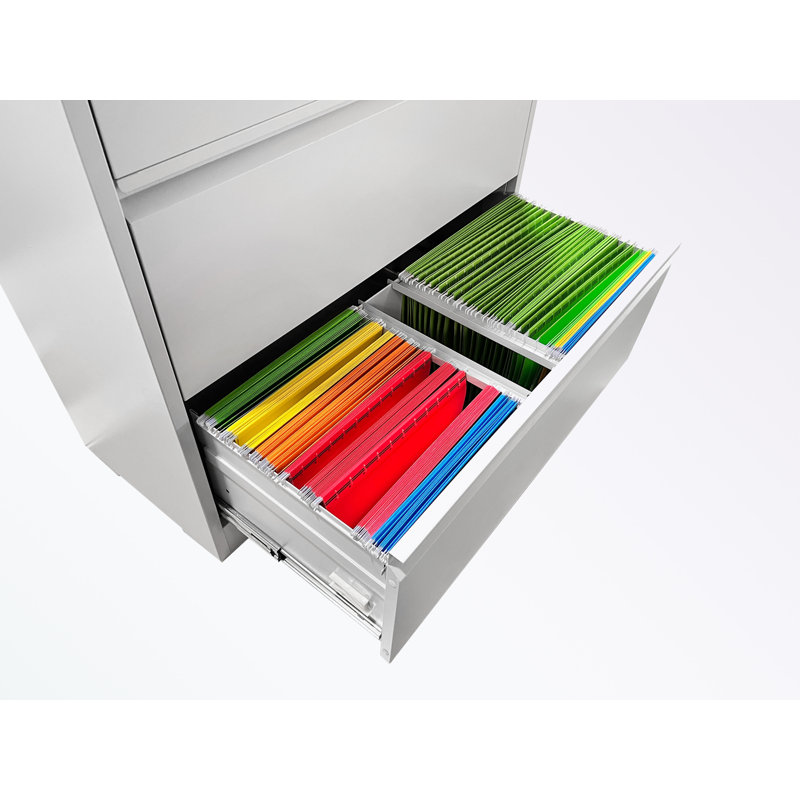 Classeur Medeina de 35,43 po de largeur, Blanc
