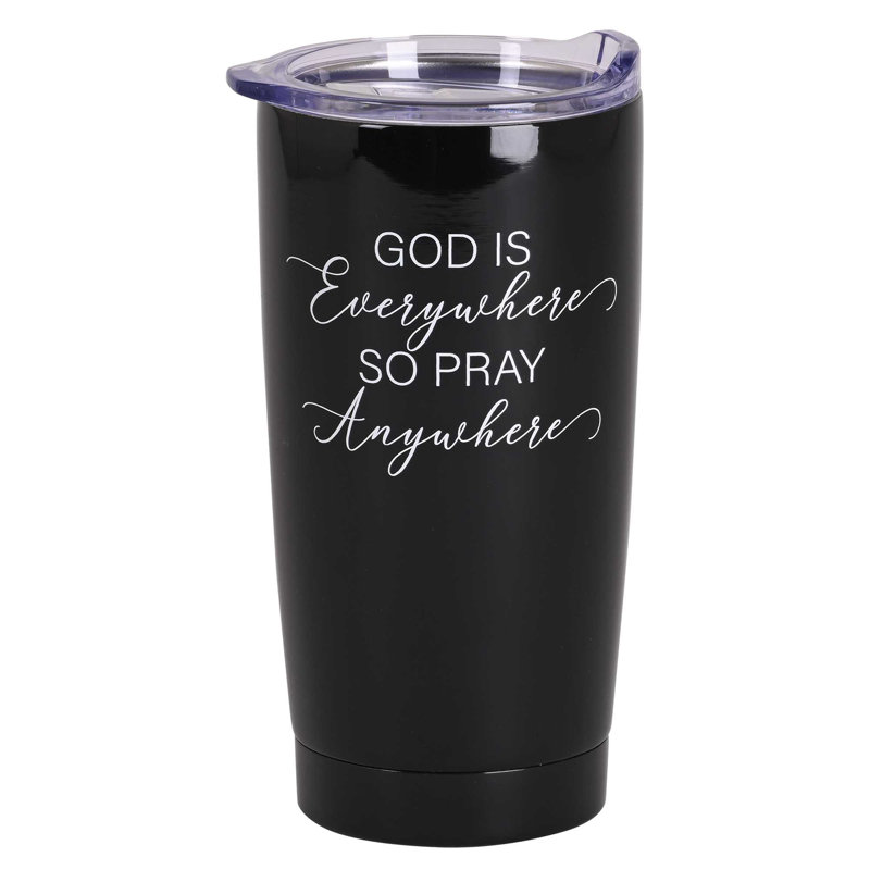 Tumbler God Is Everywhere Black 20 Oz