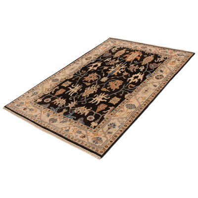 Jules Serapi Black Rug 5'11" x 8'10"