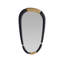 Hitchcock Novelty Solid Wood:Brass Mirror