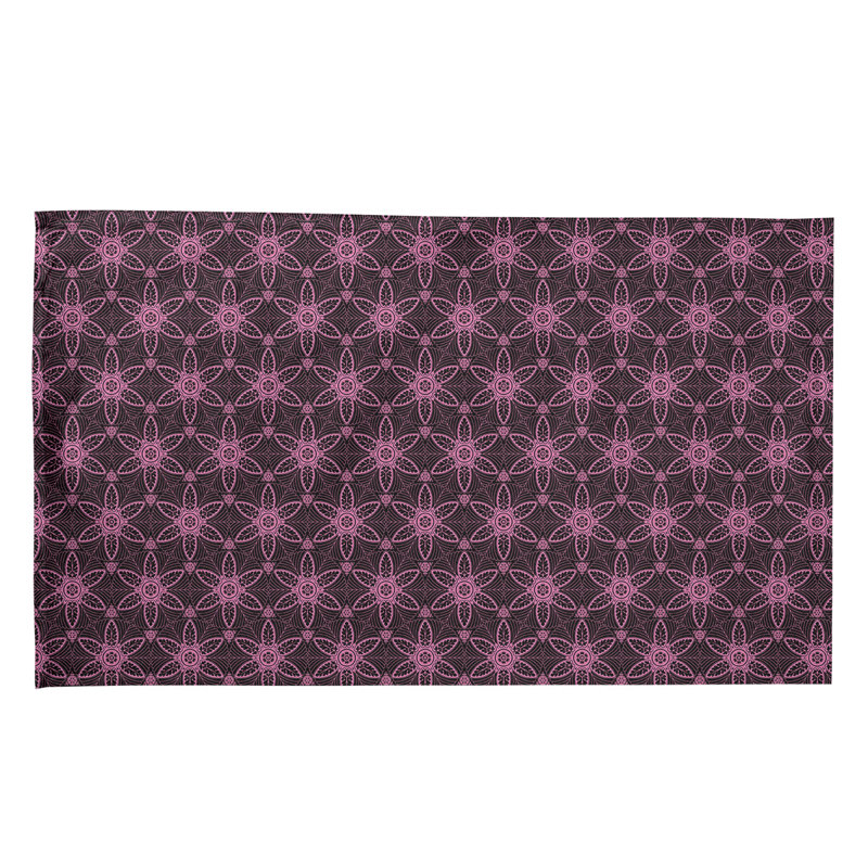 Mcguigan Tea Towel Kitchen Towel, Pink/Black, Poly Twill