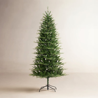 84' Lighted Artificial Fir Christmas Tree