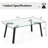 Bexlie Glass Top Coffee Table