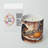 Pumpkin Pie Scented Tumbler Candle with Ceramic Holder