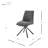 Vanessa Fabric Swivel Dining Side Chair-2018992267