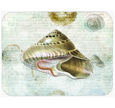 Planche à découper en verre trésors caroline Shells