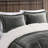 Charcoal + Comforter Full/Queen - To , Queen , Accentuate