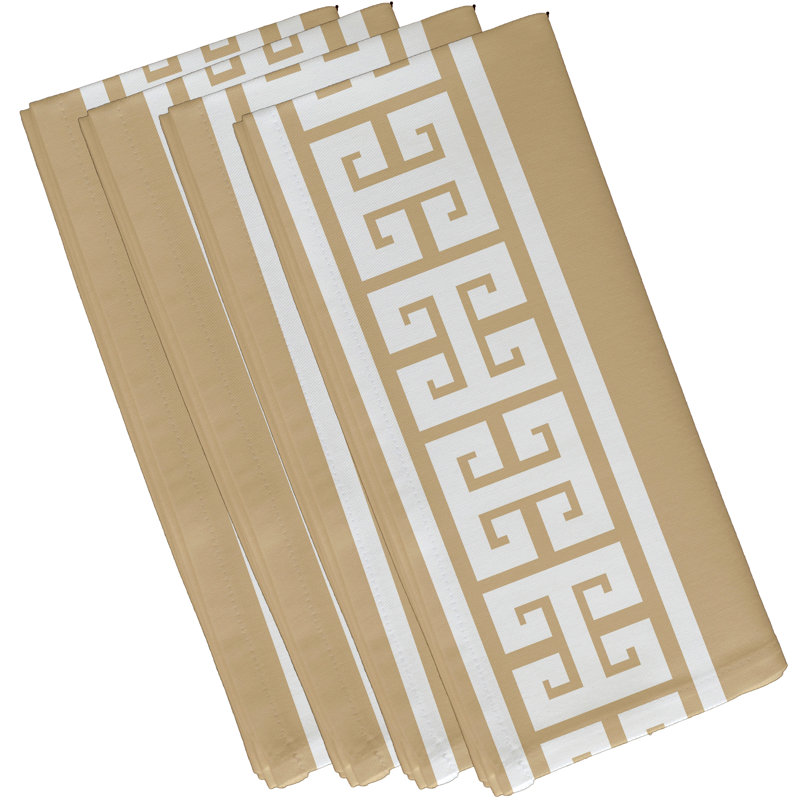 Ensemble de serviettes 4 pièces Hancock, L 18 po x L 18 po, Vert