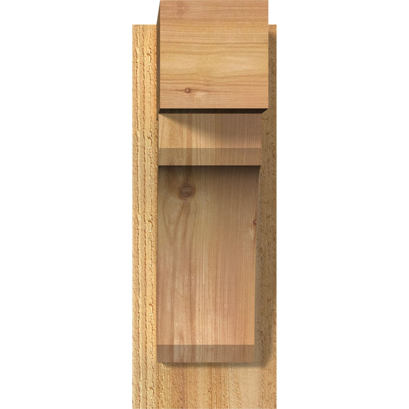 Legacy Block Perspector, P 12 po x H 16 po, Cèdre rouge de l'Ouest de 6 po (sciage brut)