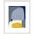 White Framed