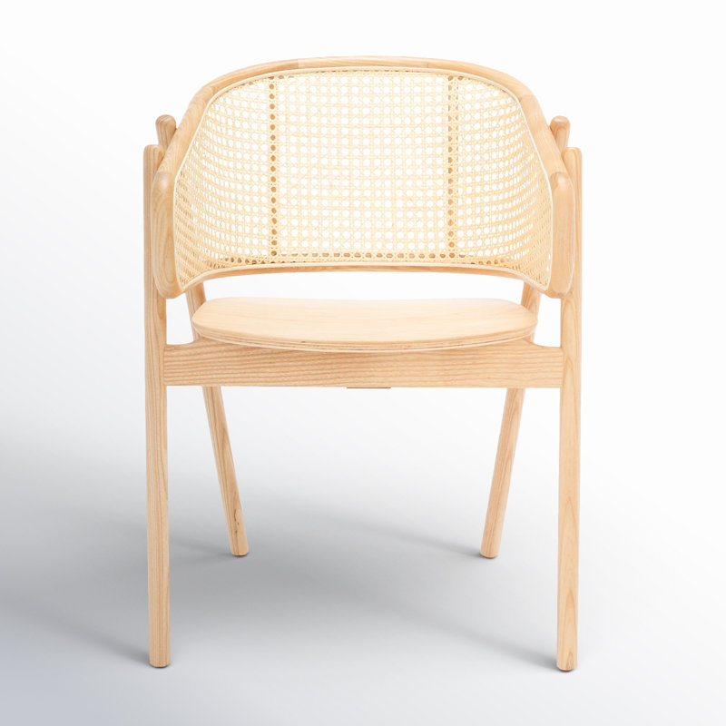 Chaise de salle à manger Caraline, Brun clair