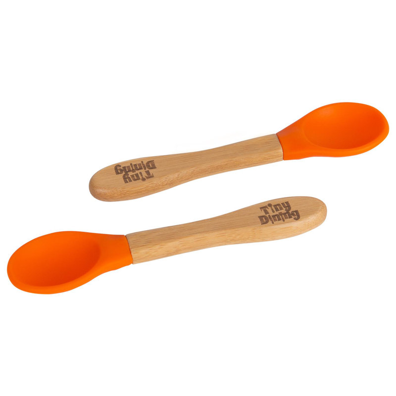 Baby Flatware, Orange