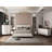Carena Gray Round Mirror