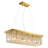 Anacelia 10-Light Crystal Rectangle Chandelier-828284927-824478047
