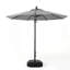Parasol de patio, PARAPLUIE SUSPENDU À BANANES SIMPLES
