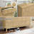  Fluted Fluted 6 Wood Dresser with Built‑In Anti‑Tip Stability System — Wide Chest for Bedroom, Nursery or Hallway Storage Organizer