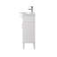 Ensemble de meuble-lavabo simple autoportant 24 po avec plateau en céramique Arlowene-956549731-999969609