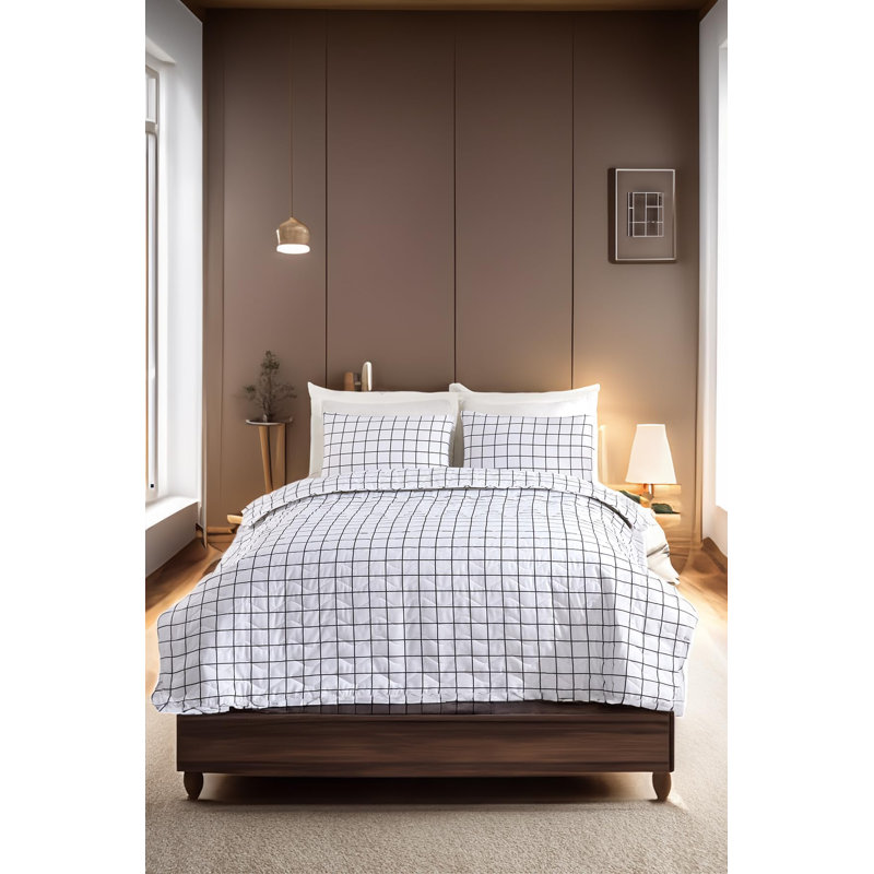 Quilt Set with Pillowcases, All-Season Lightweight, Digitally Printed Design, 65% Cotton – Soft, Durable, Machine Washable