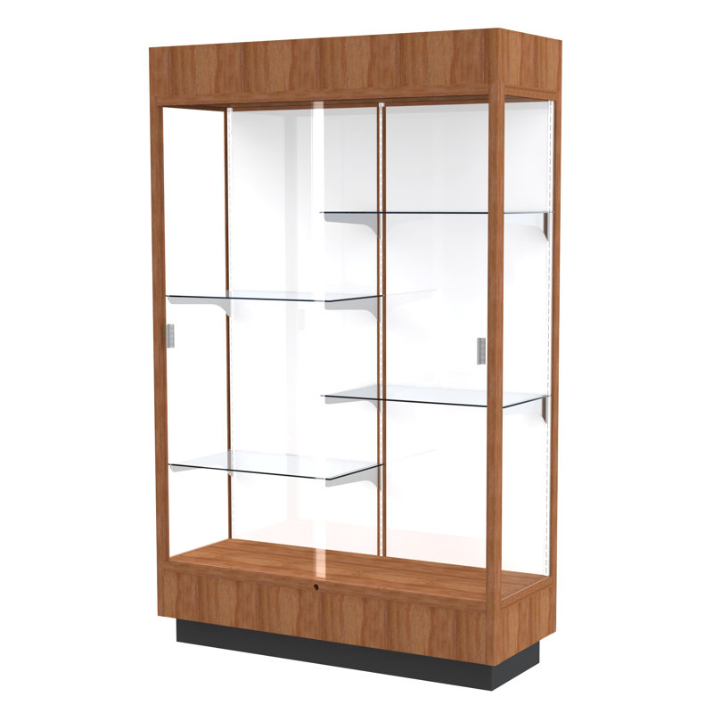 Vitrine lumineuse Heritage, Cordovan, Stratifié