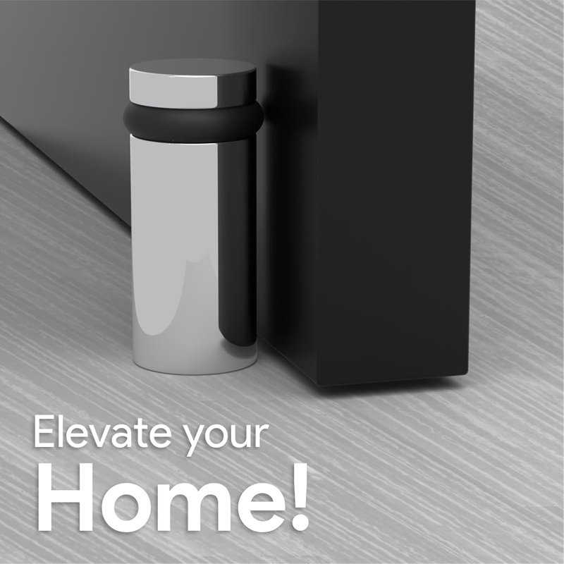 Mega Poignées de porte avec protection murale - moderne, durable, facile à installer, prévient les dommages aux boutons de porte sur tous les types de plancher