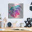 Red Barrel Studio® «Faded Bulldog» par Dawg Painter, art mural en métal-1666011876
