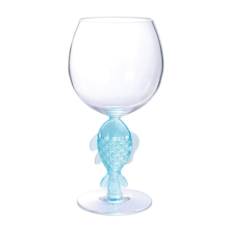 6-Piece Fish 18oz Wine Glass