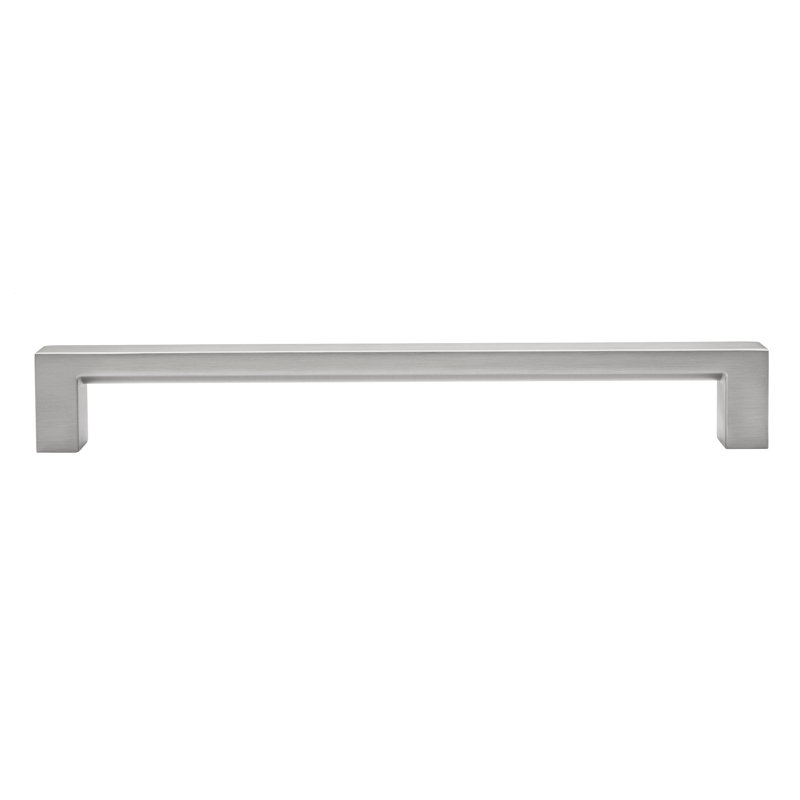 Poignée d’appareil architectural nickel satiné de centre à centre 12 po, Nickel satiné, 12"