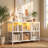 6-cube Bookcase With Led Lights & Charging Ports, Sturdy Storage Organizer For Home Office/living Room/bedroom 43.31"W ×13.78"D × 29.92"H-357209201-357209215
