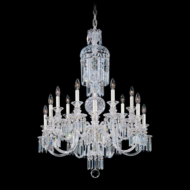 Fairfax 14 - Light Glass Chandelier