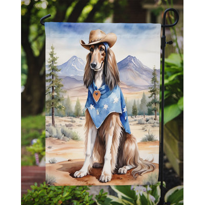 Drapeau Cowboy Welcome Garden