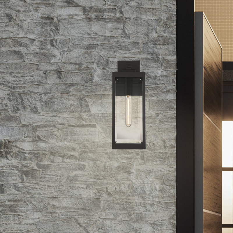 Meunier Steel Wall Light, 17" H x 6" W, Western Bronze