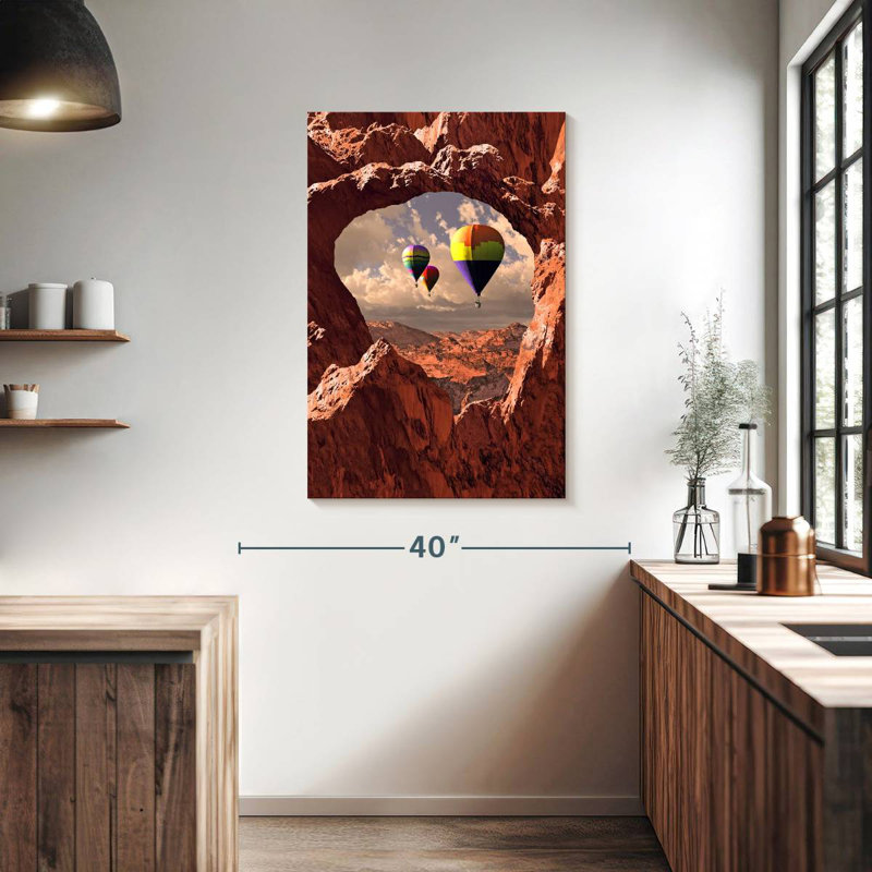 Mehar Southwest Hot Air Balloons, 39" H x 26" W