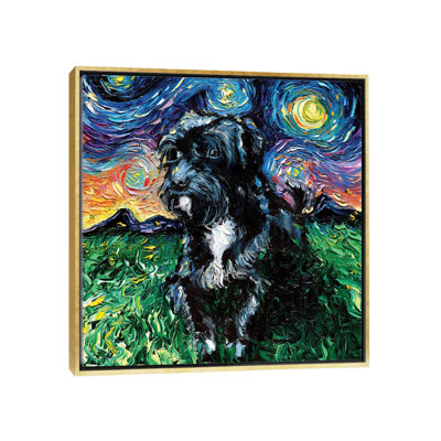 " Mix Poodle Night " by Aja Trier