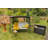 Biohort LeisureTime 51 39.7" L x 18.1" W x 24" H  Water Resistant Metal Galvanized Steel Deck Box with Lock and Soft Close Hydraulic Lift Dark Gray-109482210-109482209