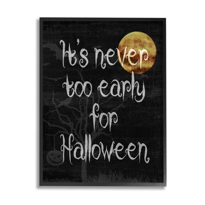 " Never Too Early For Halloween " by Lil' Rue