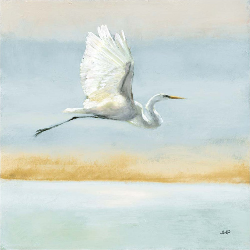 «Flight Blue Sky» par Julia Purinton - peinture encadrée