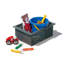 Ensemble de 2 bacs de rangement empilables en plastique Like-it-895868550-895868545