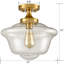 Plafonnier semi-encastré 1 lumière Lathem-1070147417-1070147416