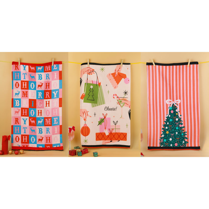 Ensemble de serviettes de cuisine Merry & Bright