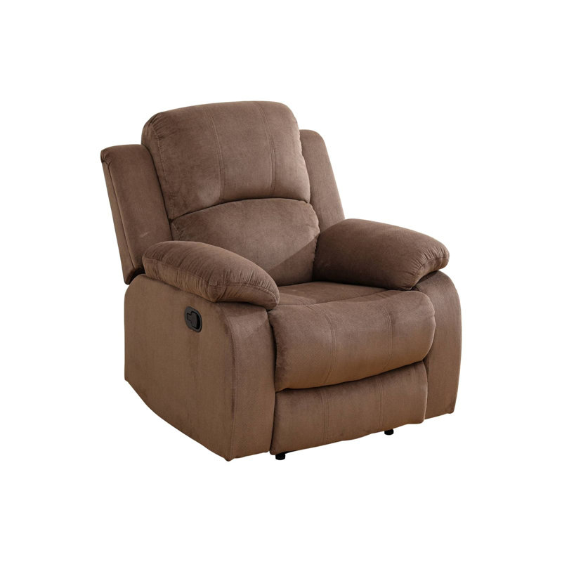 Kaelana 38.5" Wide Standard Recliner, Brown Corduroy