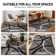 Devonshire Abstract Gray/Black/Ivory Area Rug