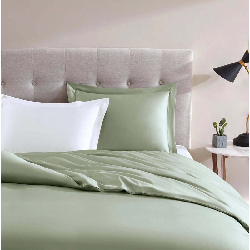Natural Sham Set, Standard, Clear White