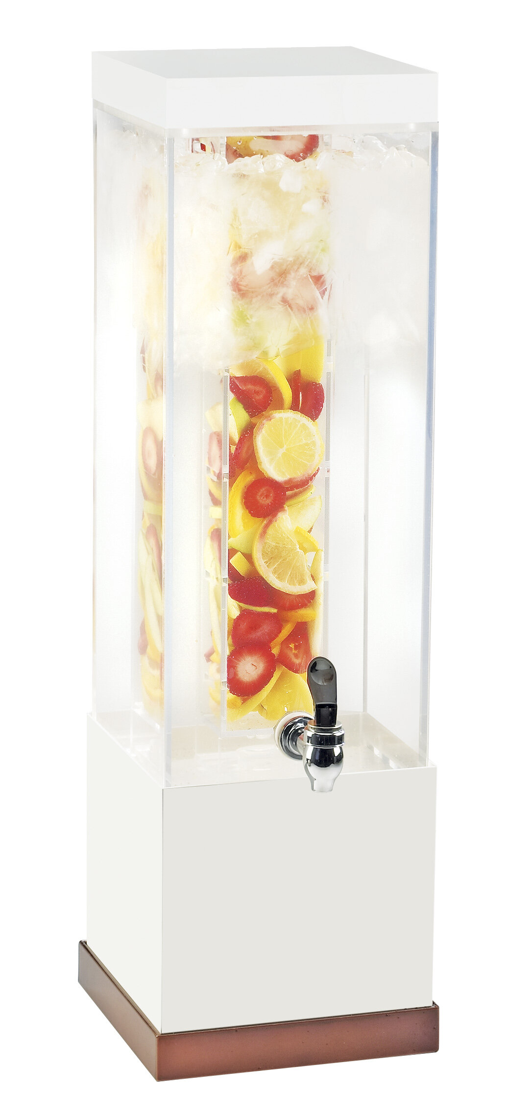 Square Clear Beverage Dispensers - Cal-Mil Plastic Products Inc.