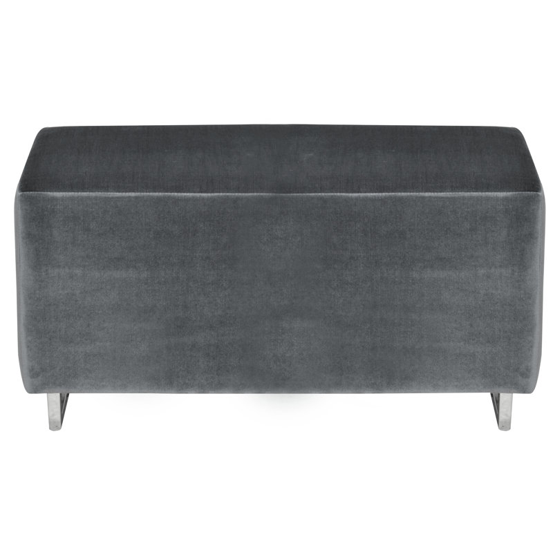 Pepi Upholstered Bench, Grey